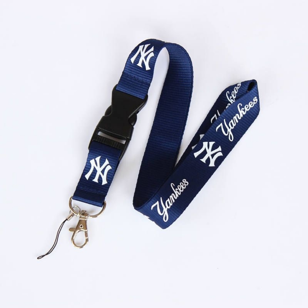 New York Yankees, Lanyard, MLB, Keychain, NYC